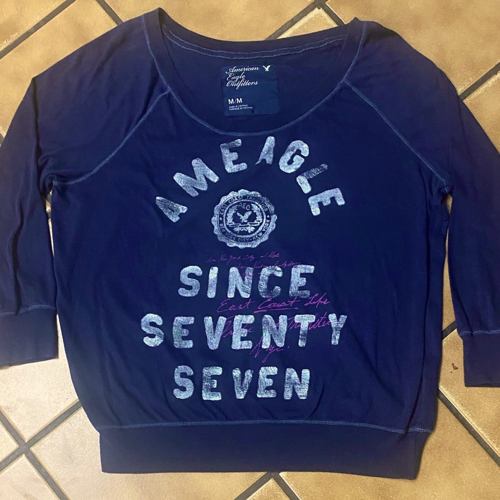 American Eagle Medium Juniors Cropped Top